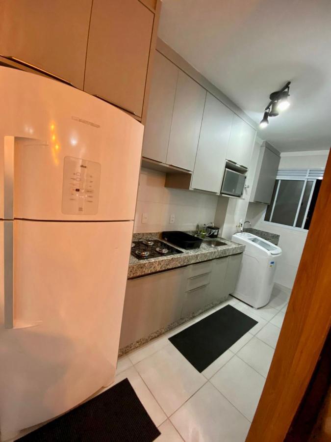 Apartment Com Sacada Na Gleba, Novo E Equipado *