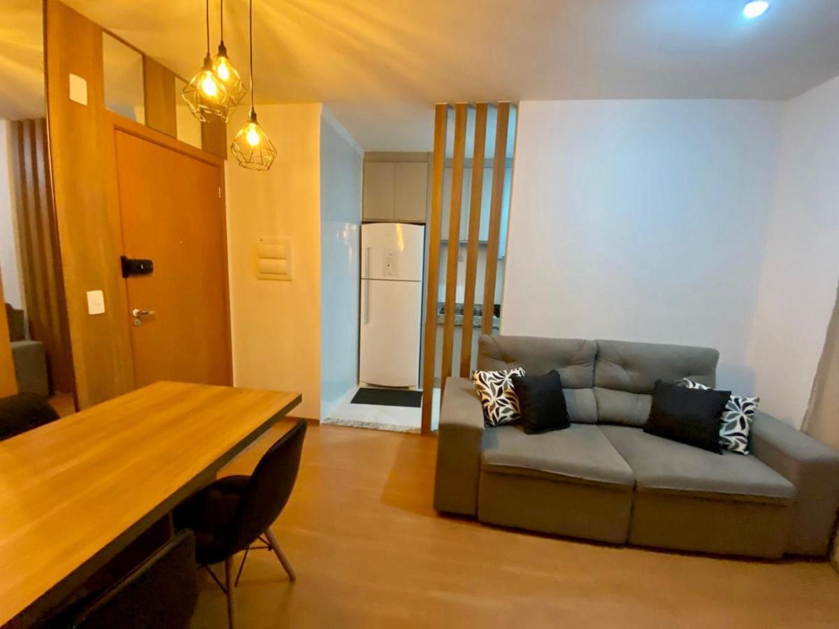 Com Sacada Na Gleba, Novo E Equipado Apartment